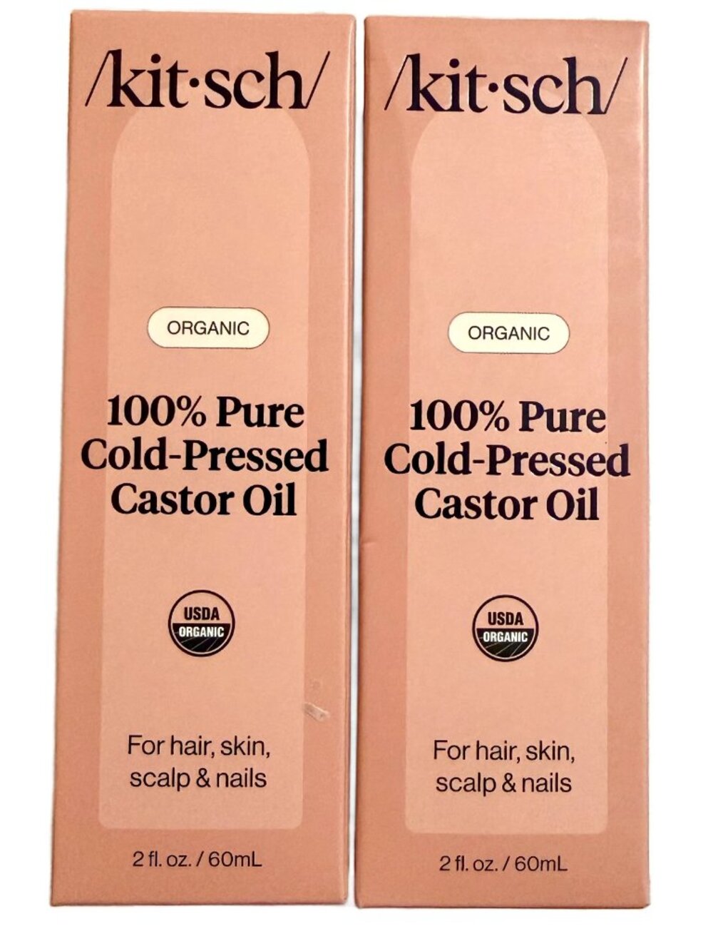 Kitsch 100% Pure Cold-Pressed Castor Oil For all hair Types